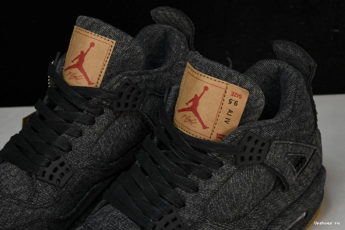 NRG - Denim Retro Levis  Air Black Jordan 4 Levis AO2571-001 0416